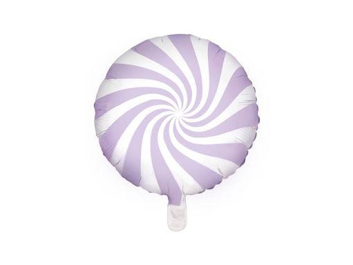 Picture of FOIL BALLOON CANDY LILAC 18 INCH